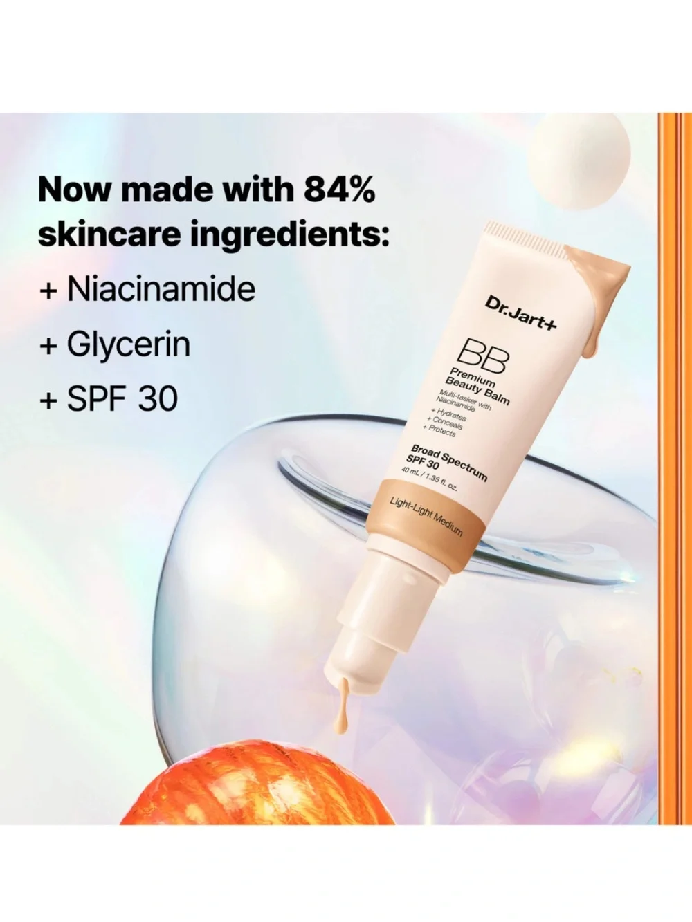 Dr. Jart+ BB Premium Beauty Balm SPF 30 — Light/Medium Medium *BRAND NEW